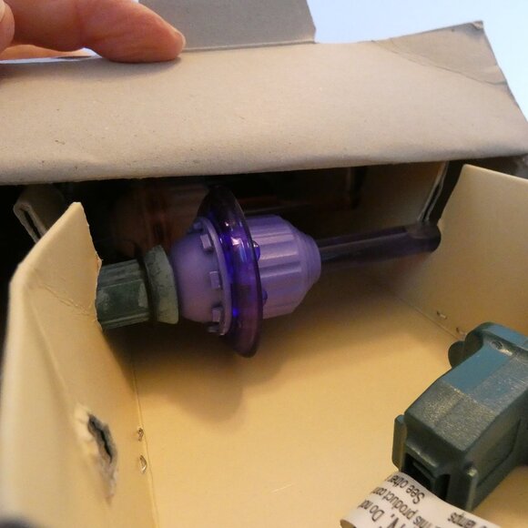 Christmas Tree Bubble Lights Bubble-Brite Vintage String and Original Box - Picture 10 of 12